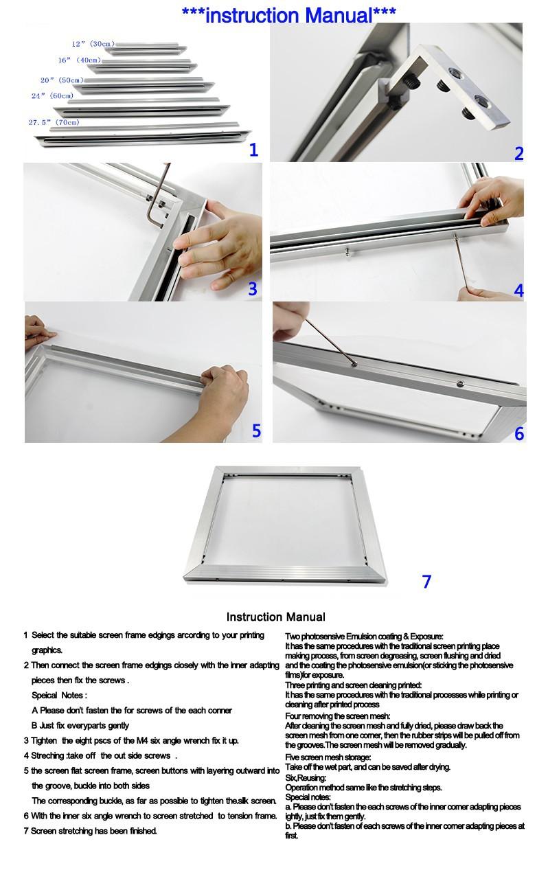 Self Tensioning Screen Frame 2