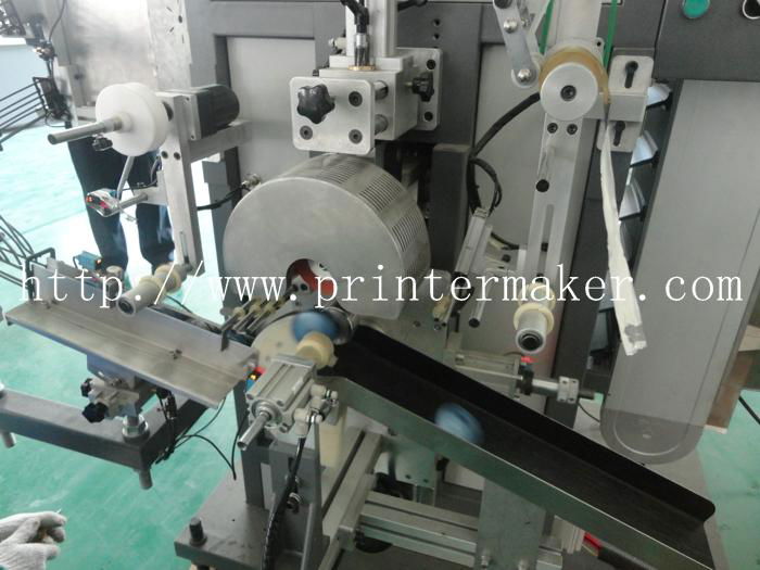 Automatic Rolling Hot Stamping Machines on Plastic Caps 4