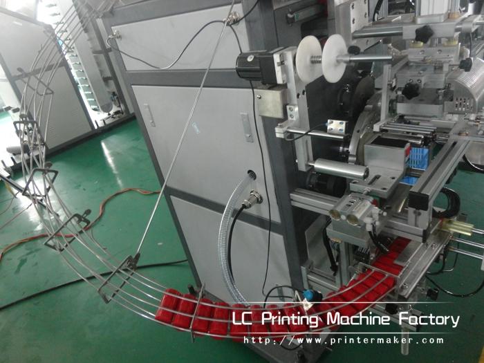 Automatic Cylinder Hot Stamping Machine For Caps Side Wall 4