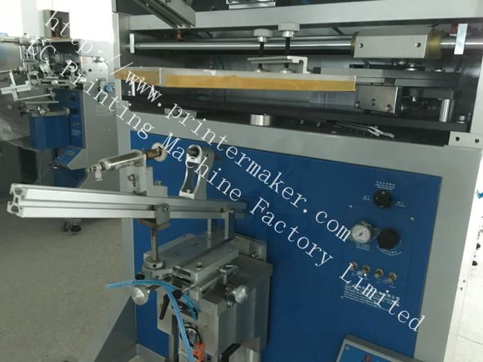Cone Shape Jar Silk Screen Printing Machine 4