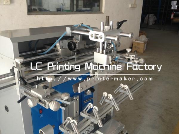 Pneumatic Cylindrical Screen Printer For Long Tube 2