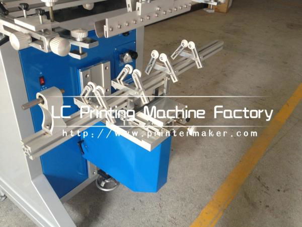 Pneumatic Cylindrical Screen Printer For Long Tube 3