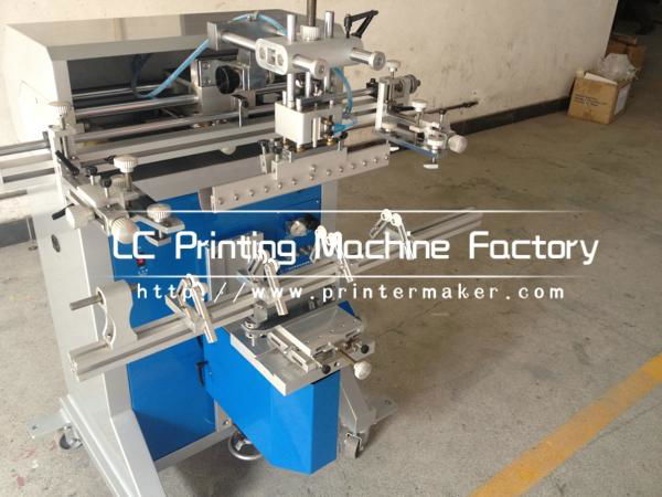 Pneumatic Cylindrical Screen Printer For Long Tube 4