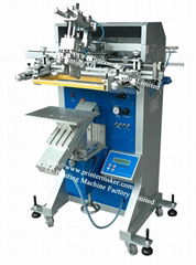 Screen Printing Machine with Moving Table