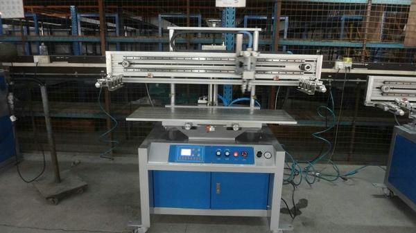 Flat Bed Screen Printer with Vacuum Table 5