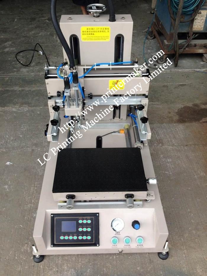 Desktop Flat Screen Printer with Sliding Vacuum Table 2