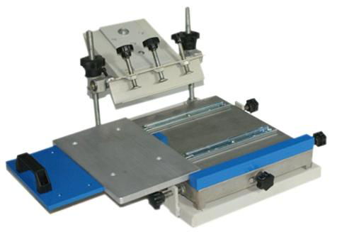 Manual Flatbed Screen Printer with Shuttle Working Table