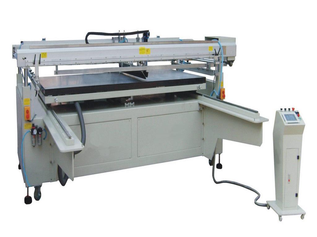 Four Column Big Area Screen Printing Machine with Sliding Table