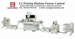 Roll to Roll Screen Printing Machine with UV Curing