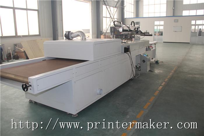 Flat Bed Screen Printing Machine with Auto Unload System and IR Tunnel 4