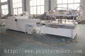 Flat Bed Screen Printing Machine with Auto Unload System and IR Tunnel 11