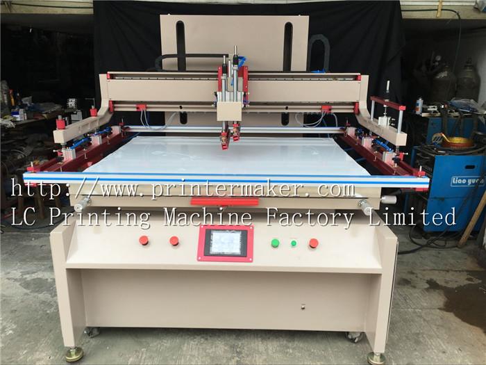 Large Size Flat Bed Silk Screen Printing Machine with PLC control and Servo Moto 2