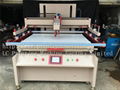 Large Size Flat Bed Silk Screen Printing Machine with PLC control and Servo Moto