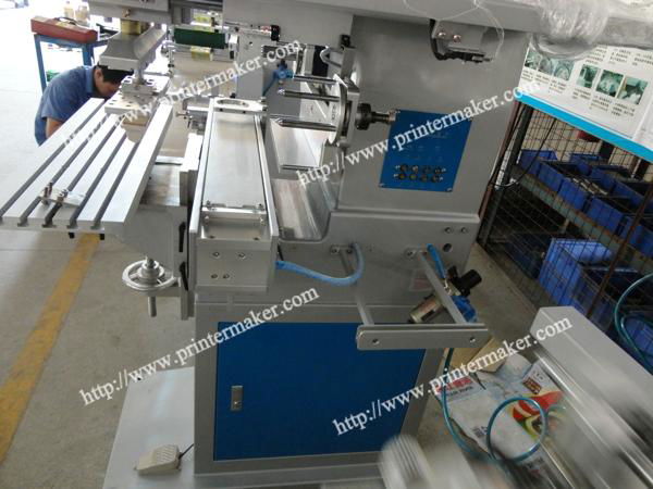 Side Way Ink Cup Pad Printing Machine 5