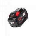 18V  lithium Batteries for Milwaukees Power Tools  2