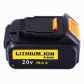 18V Lithium ion Batteries 20V 4Ah 5Ah 6Ah replacement Dewalt battery