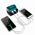 Dual Usb Led Light Lithium-Ion Battery Adapter compatible Makita 4