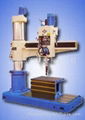 Radial drill drilling machine