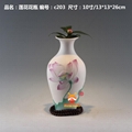 供应陶瓷莲花花瓶中式家居装饰品 1