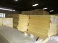 interior wall filled material of glass wool board to reduce the noise,