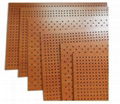 hole wooden soundproof panels,e-acoustic ceiling material