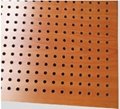 孔木吸音板 声音扩散天花板 15MM厚 吸音装饰材料 暖色