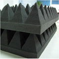 100mm sound-absorbed pyramid panel,music room acoustic foam panel