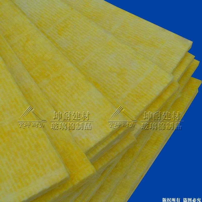special glass wool board used in hotel for noise-absorbed and heat insulation 3