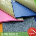 彩色聚酯纤维吸音棉，门窗，地板，衣柜墙吸音棉