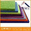 Polyester fiber board for sound absobing and house decorated