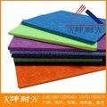 8MMpolyester fiber board for wall decrate and sound insulation