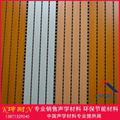 15mm groove wooden sound-aborbing board in fireproof material