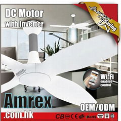 CEILING FAN WITH DC MOTOR