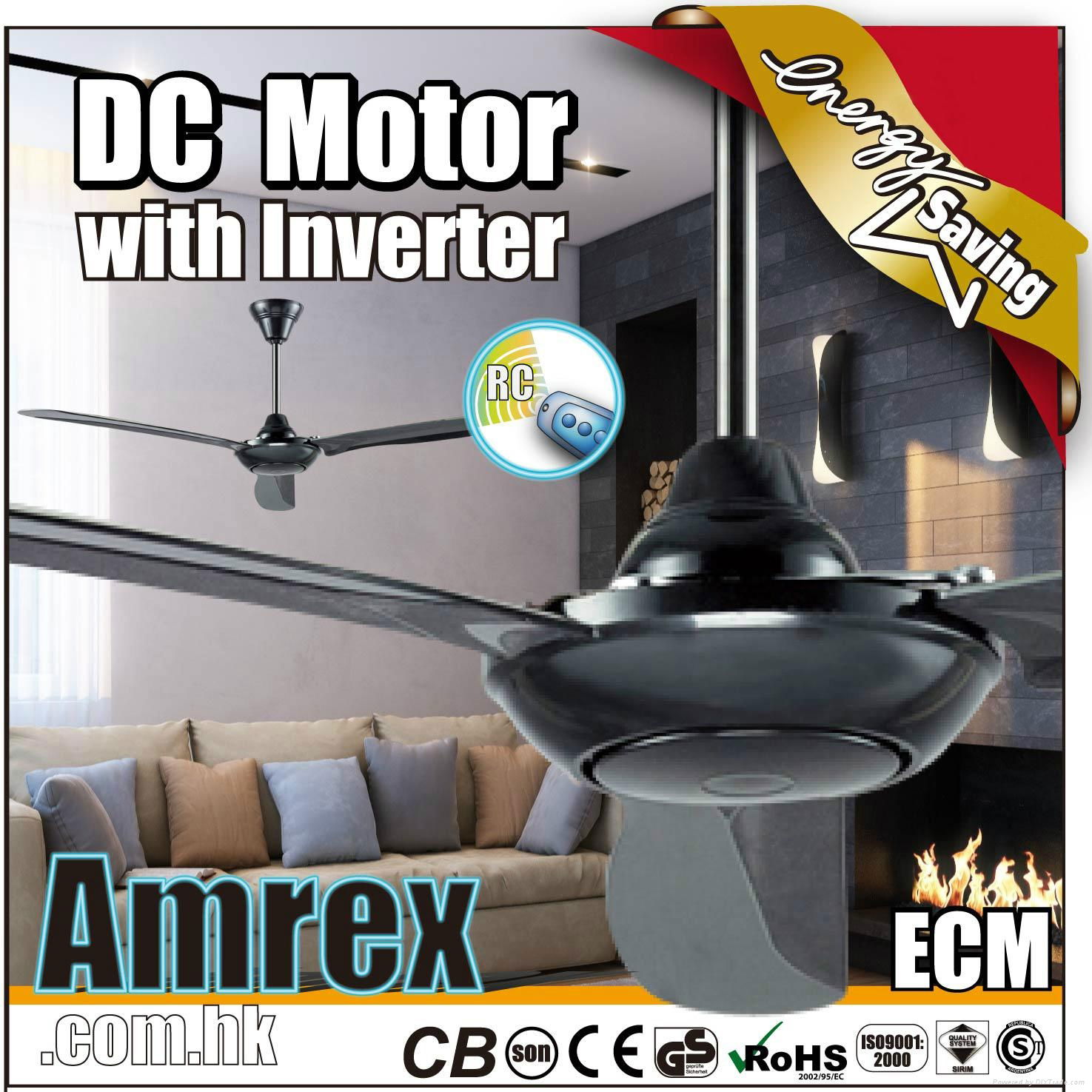 CEILING FAN WITH DC MOTOR