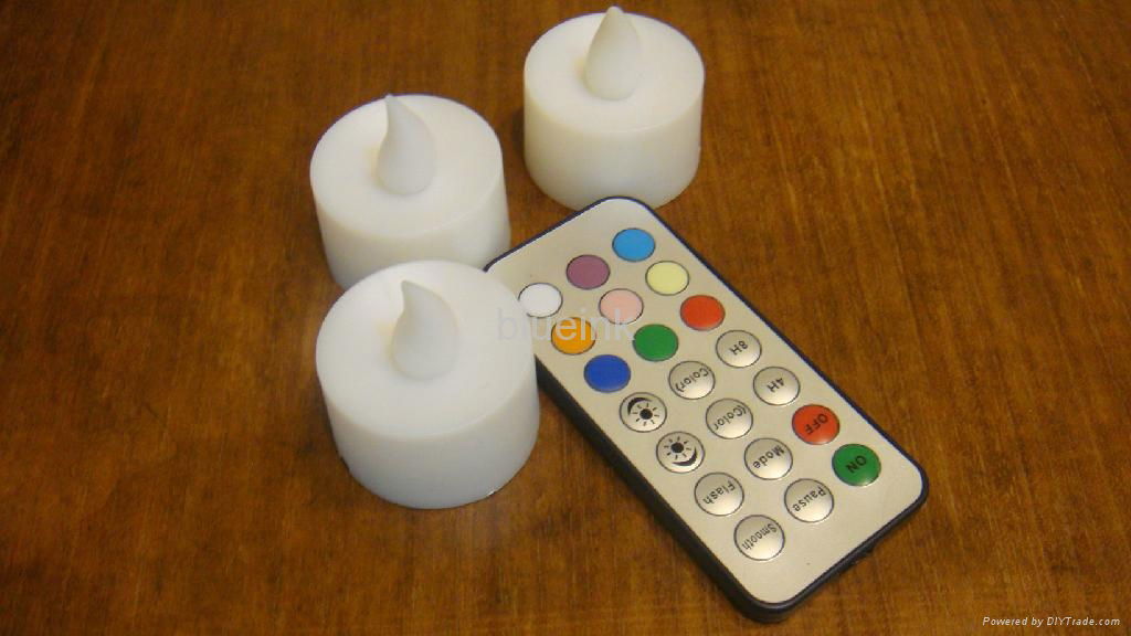 led remote candle