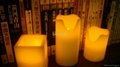 led real wax candle
