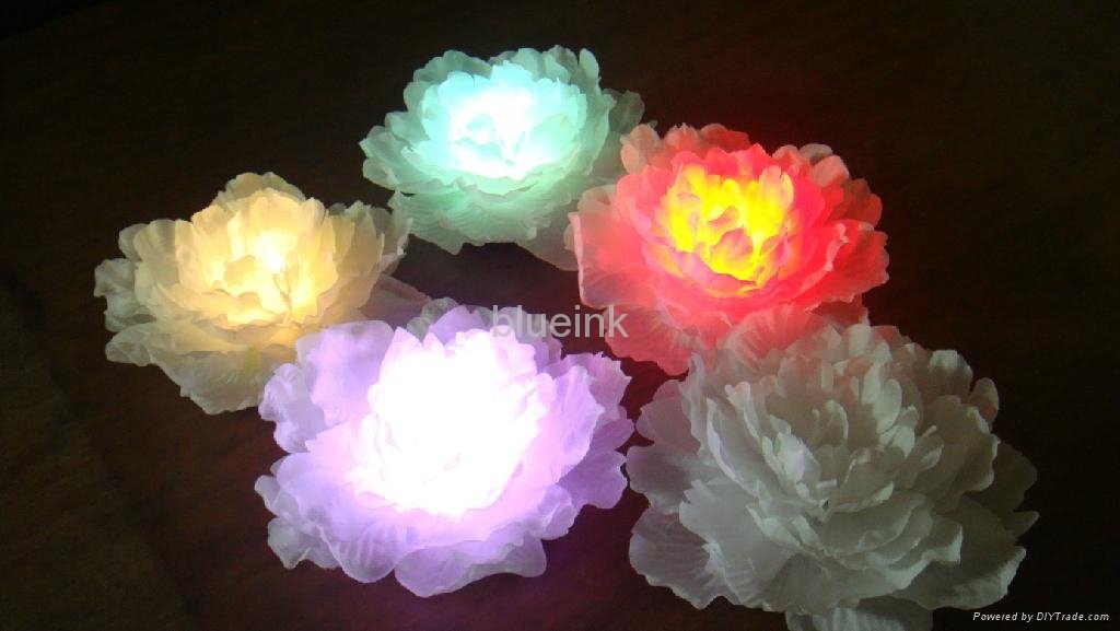 led poeny flower light
