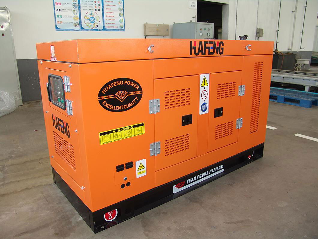 30 kW Silent canopy diesel generator 2