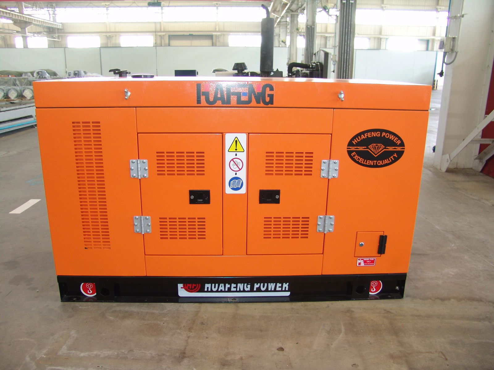 30 kW Silent canopy diesel generator 4