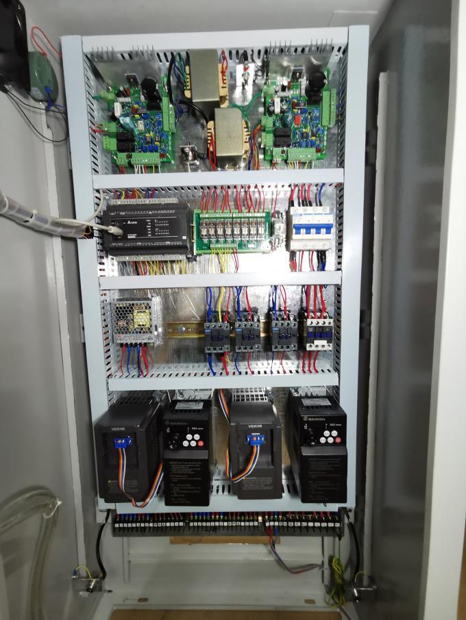 DISK昇降機噴漆往復機PLC觸屏波段電控箱電機昇降機 4
