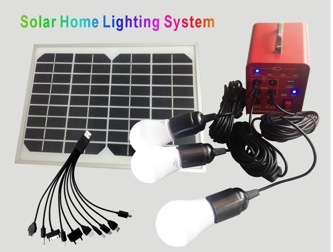 5w Solar Lighting System Bonmann China Manufacturer