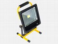 slim rechargeable flood light