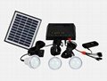 4W Solar Home Lighting Kit - 2 bulbs
