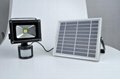 30W LED COB solar flood light with PIR sensor