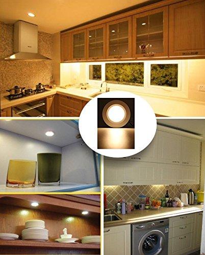 2017 New design hot sale kitchen cabinet LED light waterproof round aluminium ca 5