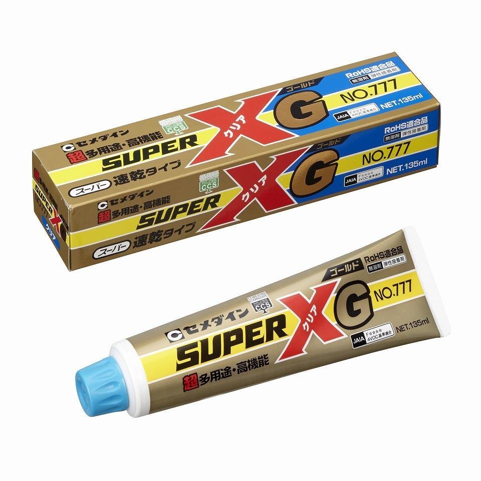 Adhesive Sealant Super XG No.777 135ml Clear 3