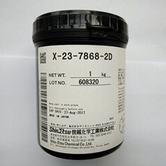 日本信越X-23-7868-2D高端導熱硅脂電腦cpu顯卡散熱膏硅膠1公斤