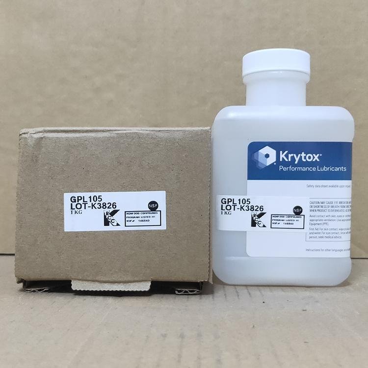 美國杜邦Krytox GPL107高溫潤滑油GPL105泵油氟 軸承鏈絲杆氟油 3