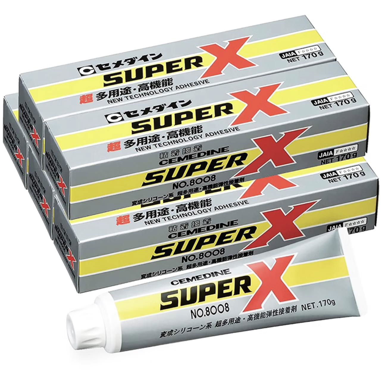 Cemedine sealant Super x no.8008L black 5