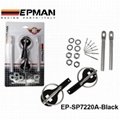 EPMAN  Racing Hood Bonnet Pin KitAluminium For All Cars Lock Sport New EP-SP7220 4